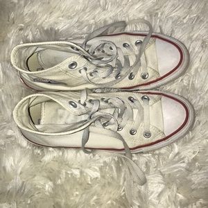 Clean white Converse